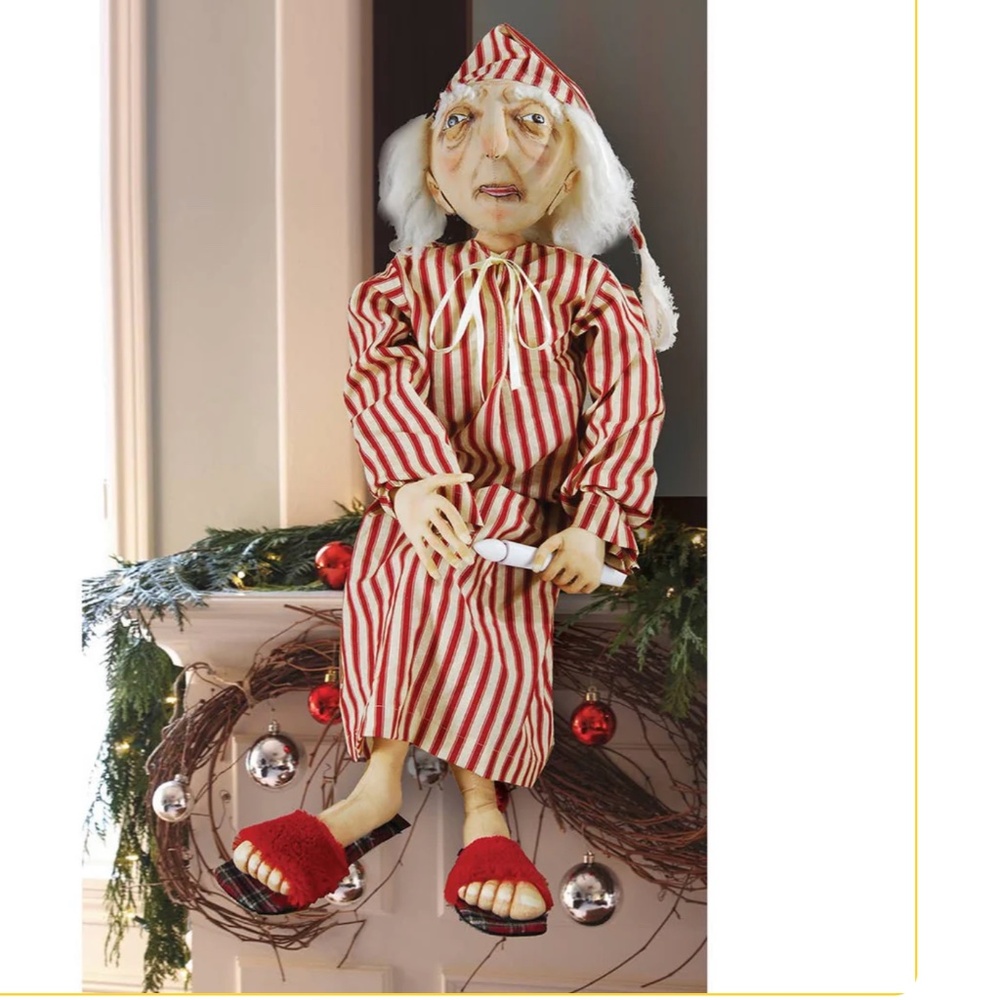Joe Spencer Gathered Traditions Ebenezer Scrooge Doll